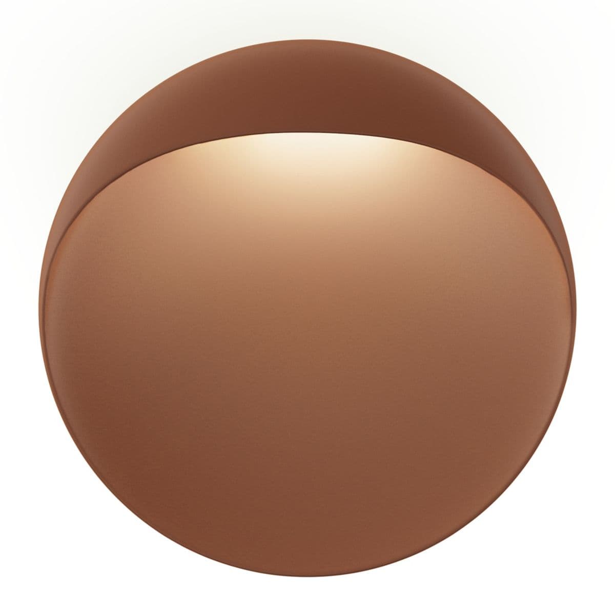 Louis Poulsen | Flindt LED Outdoor Wall Sconce — Corten, 15.7 Inch