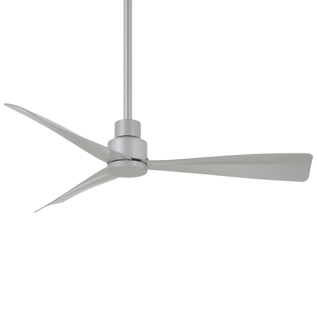 Minka Aire Fans | Simple Outdoor Ceiling Fan — Silver, 52