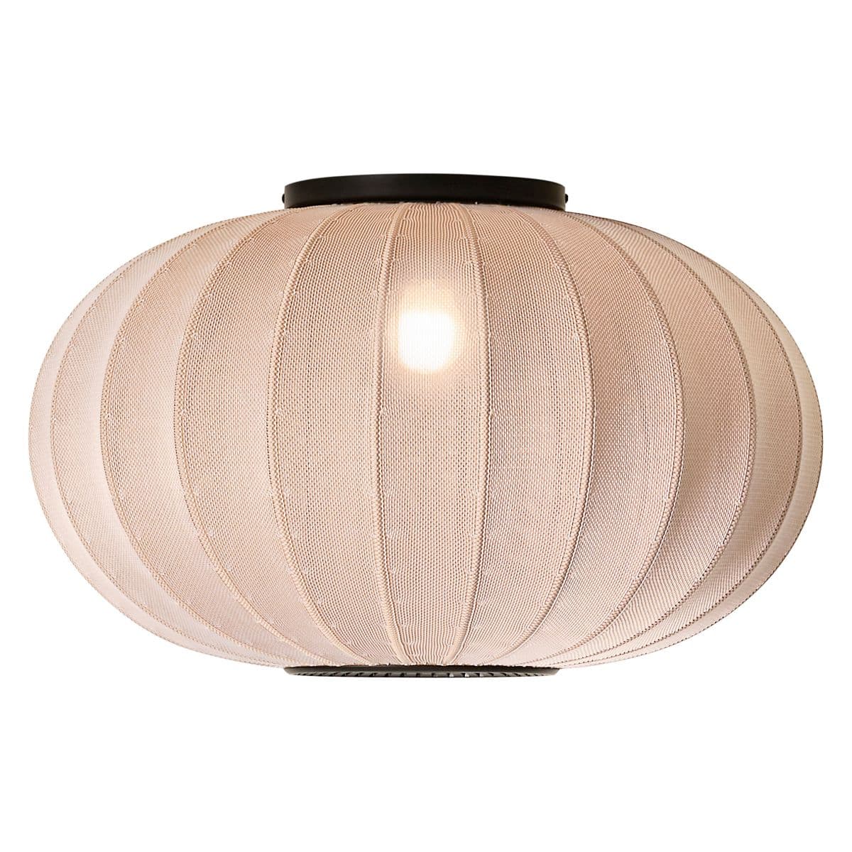 Made By Hand | Knit-Wit Oval Wall / Flushmount — Sand Stone, Medium