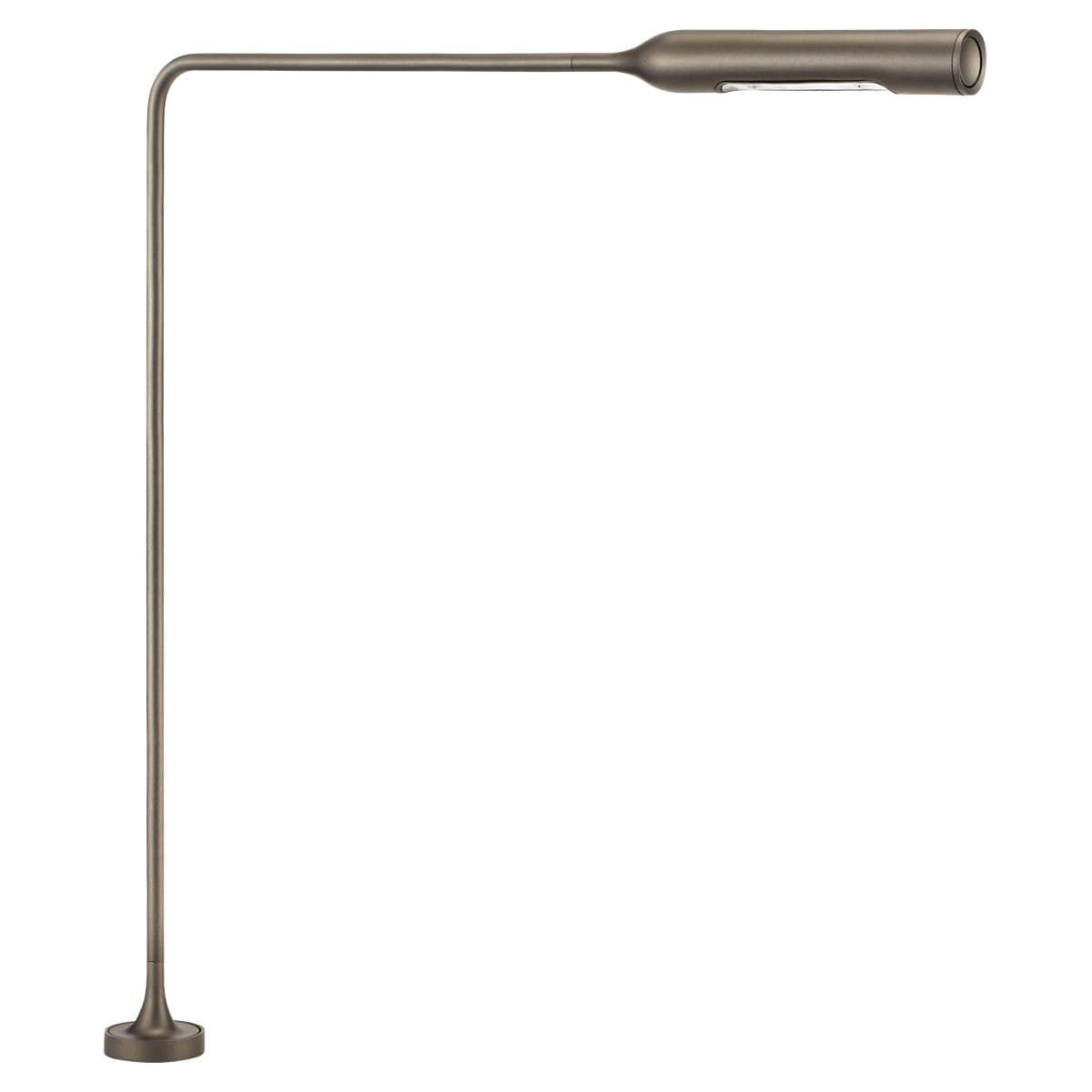 Lumina | Flo LED Grommet Desk Lamp — Metallic Bronze, Flo Grommet F46