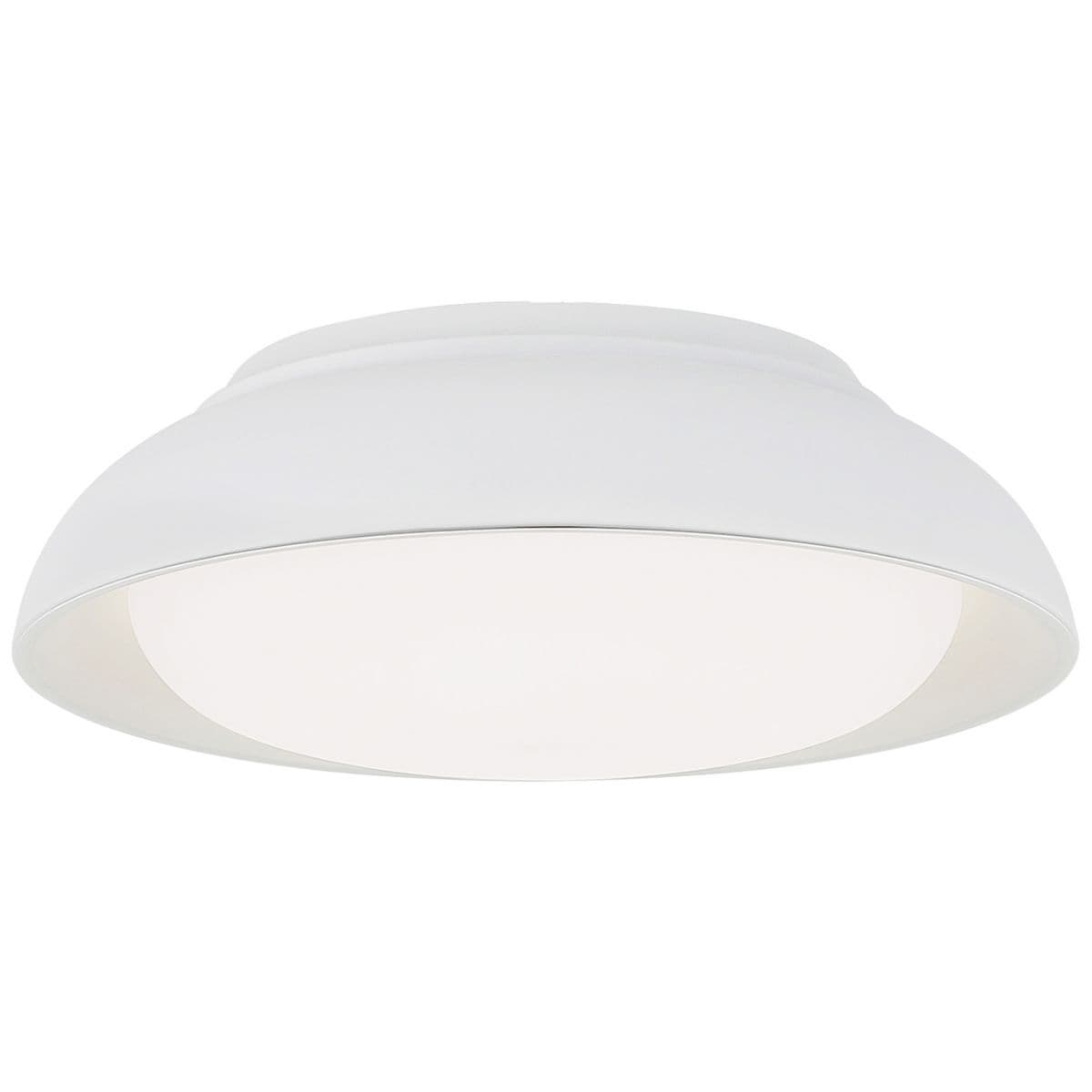 Minka-Lavery | LED Flushmount — Sand White, Medium