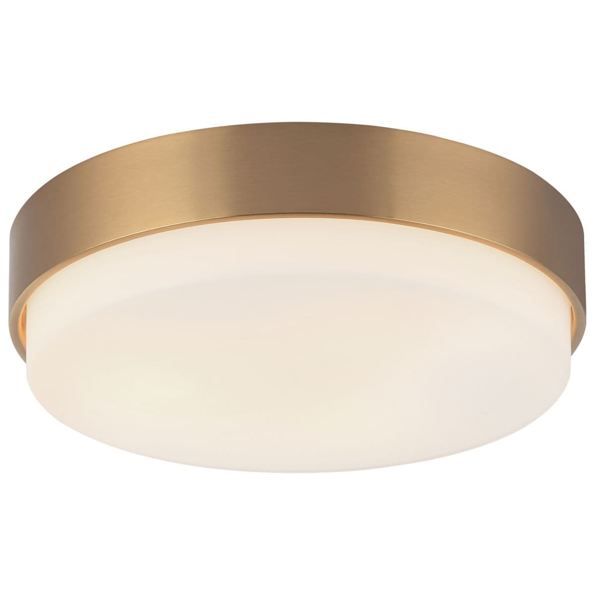 Alder & Ore | Rainey Flushmount — Aged Gold Brass, Large