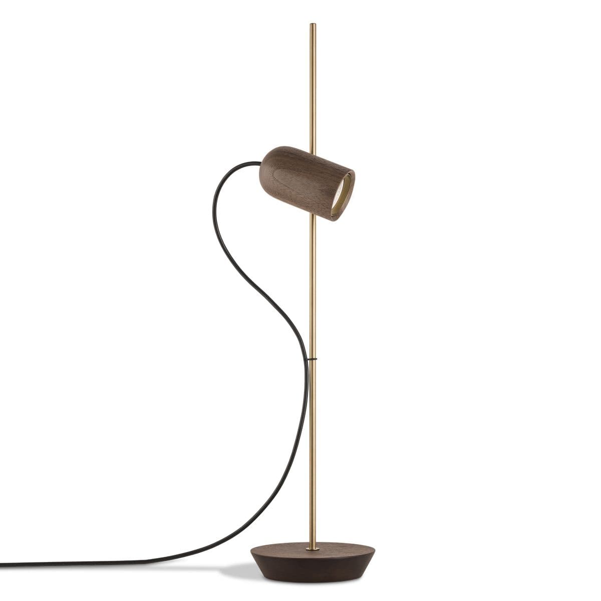 Nomon | Onfa Table Lamp — Walnut Wood with Brass