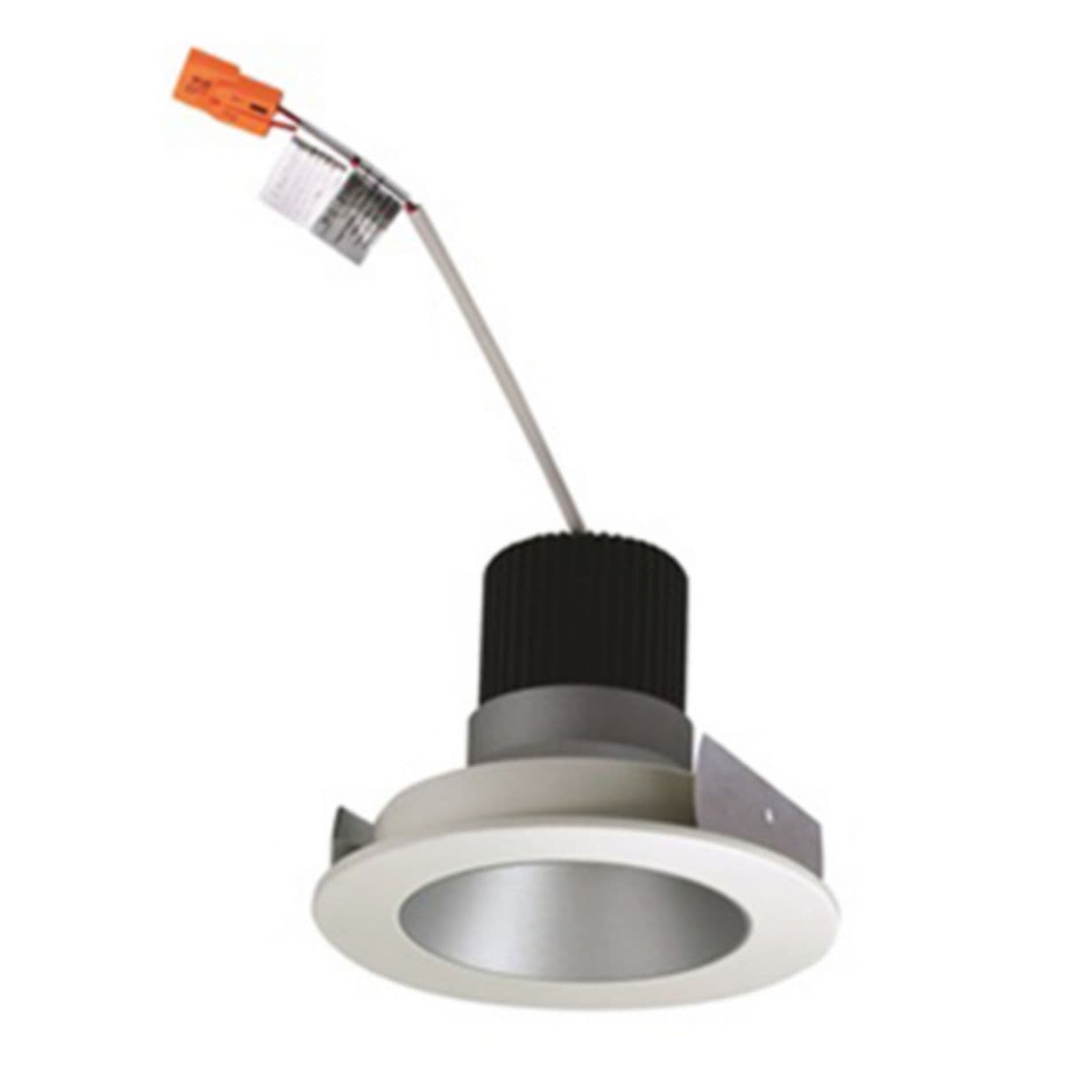 Nora Lighting | Iolite 4" Reflector LED Trim — Haze/ White, Round, Comfort Dim