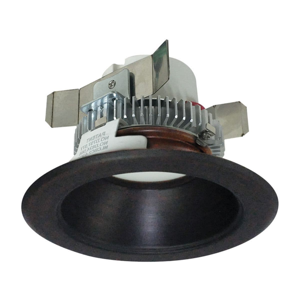 Nora Lighting | Cobalt 4" LED Retrofit Reflector Trim — Bronze Reflector with Bronze Flange, 12W