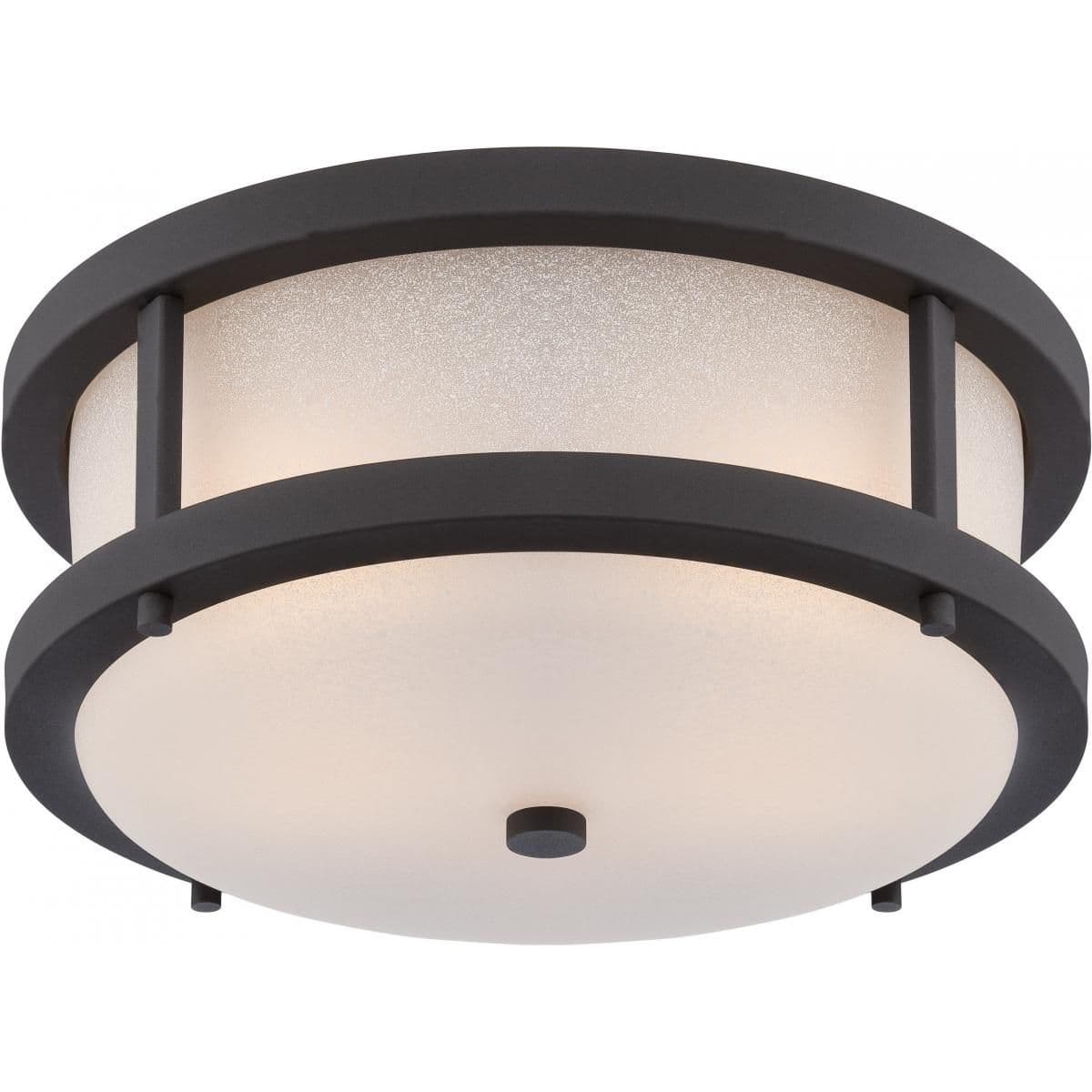 Alder & Ore | Winslow Outdoor Flushmount — Textured Black