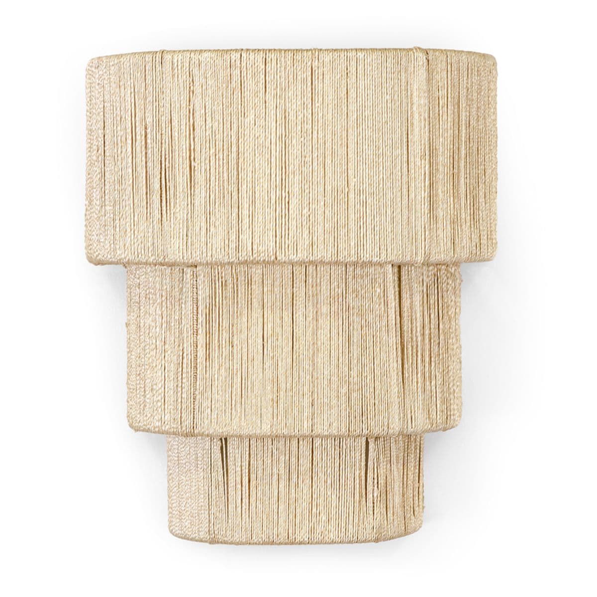 Palecek | Everly 3 Tiered Wall Sconce — Natural