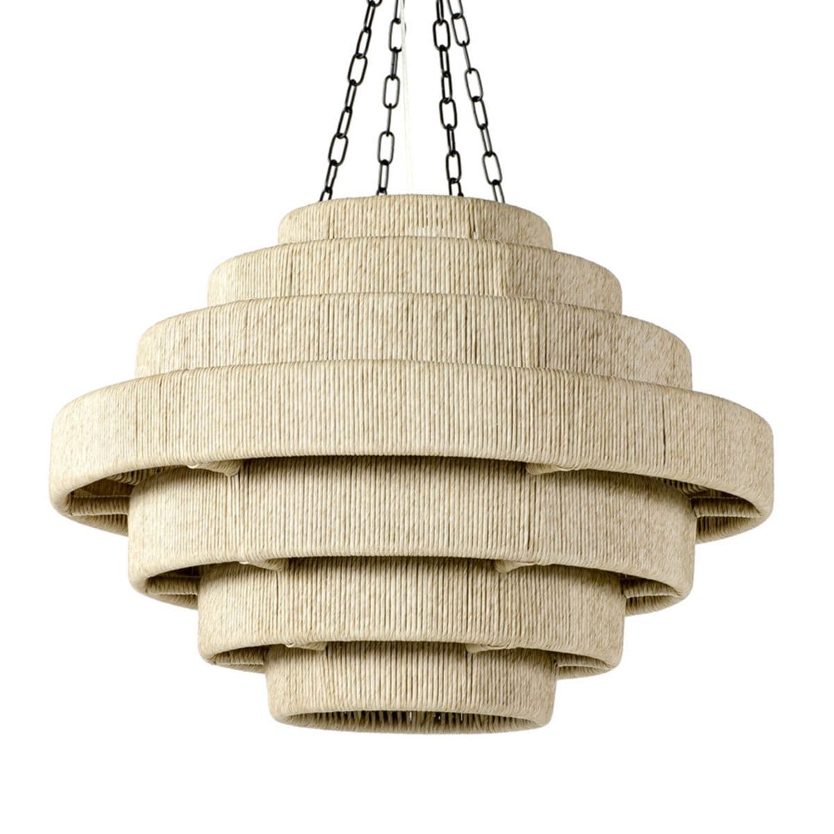 Palecek | Everly Outdoor Pendant — Matte Black
