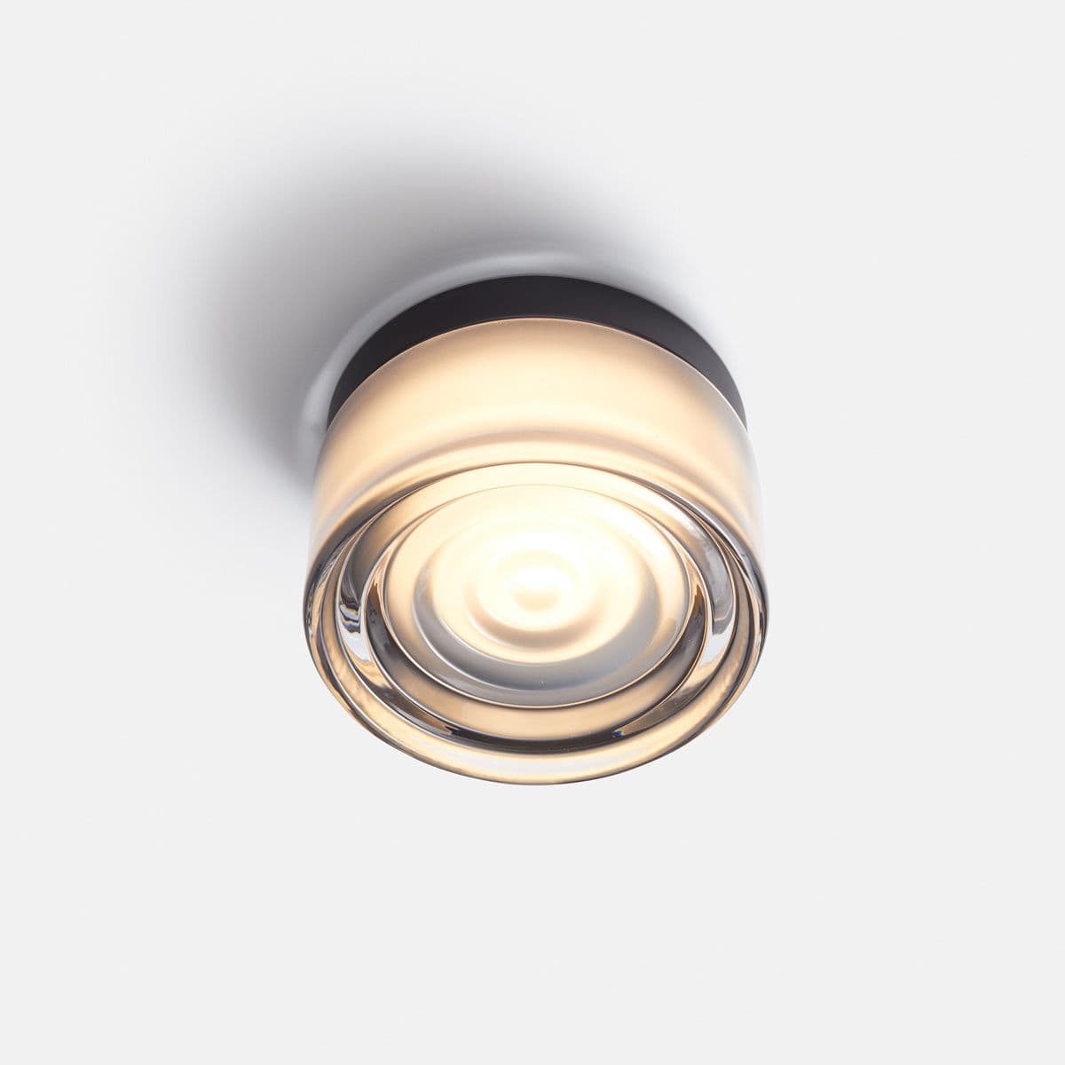 RBW | Ripple LED Flushmount — Smoked, Black Anodized