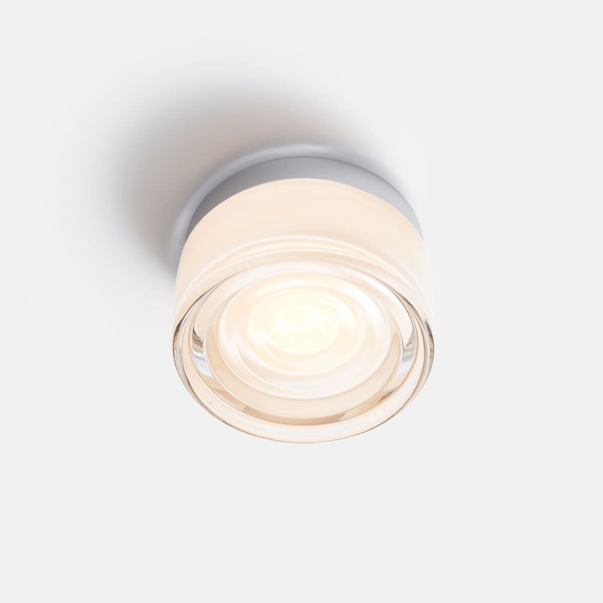 RBW | Ripple LED Flushmount — White, Natural Anodized