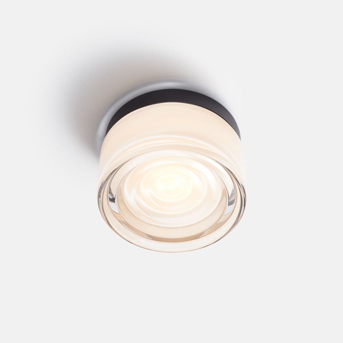 RBW | Ripple LED Flushmount — White, Black Anodized