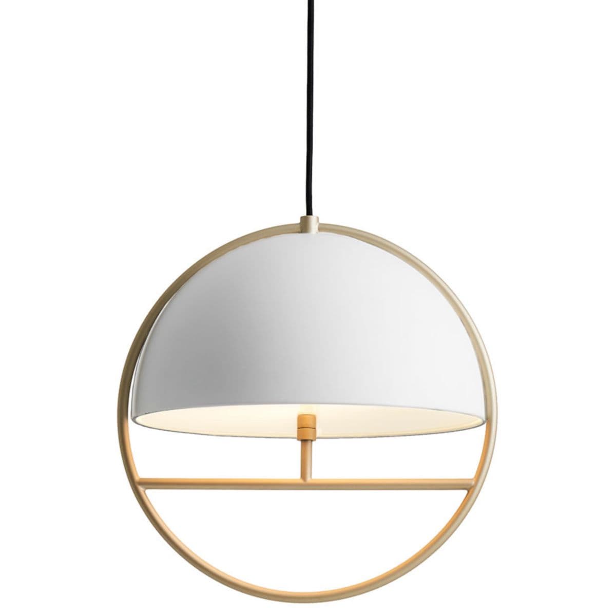 Seed Design | Huan Pendant — Matte White, Large
