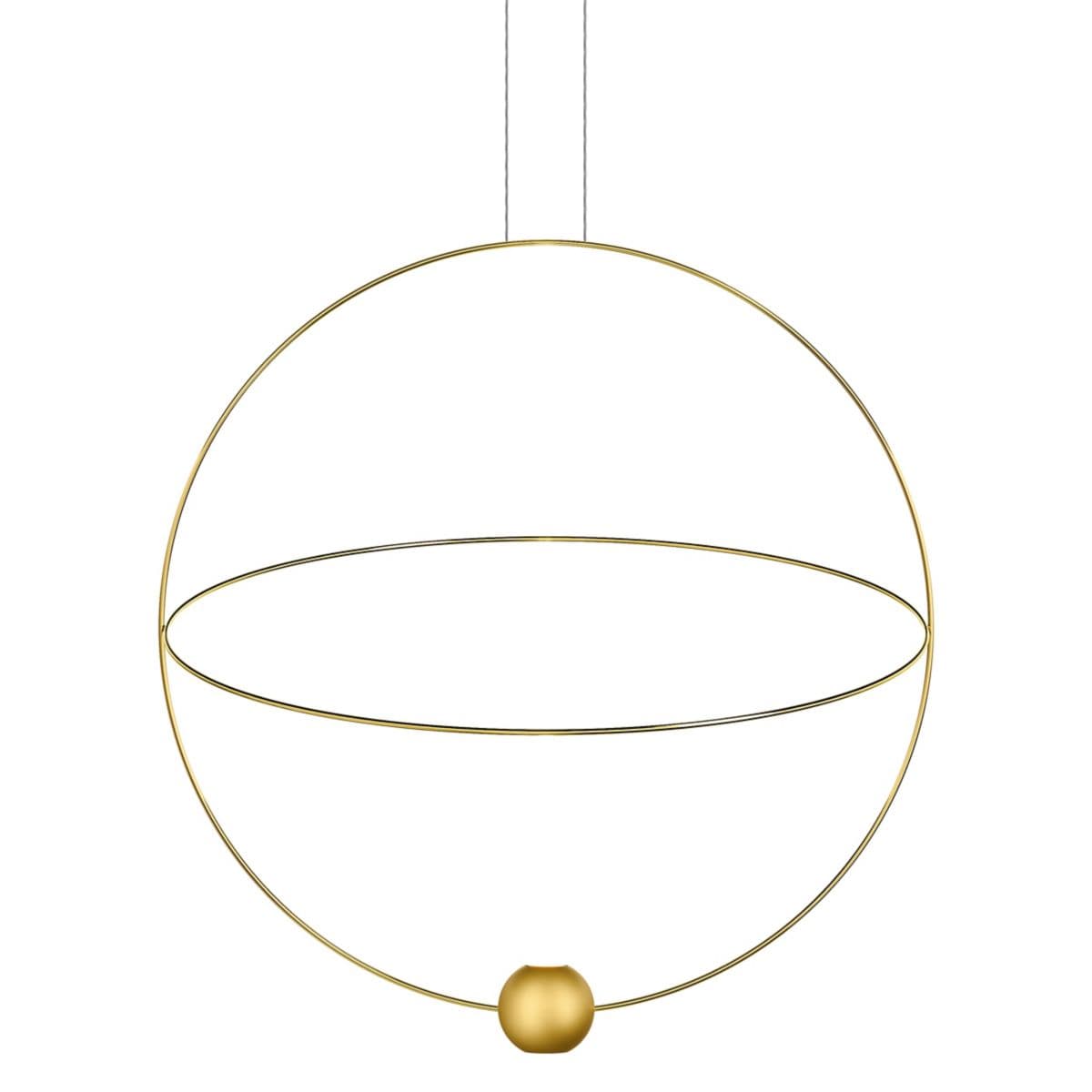 LODES | Elara LED Chandelier — Glossy Gold, Large, 196.85 Inch