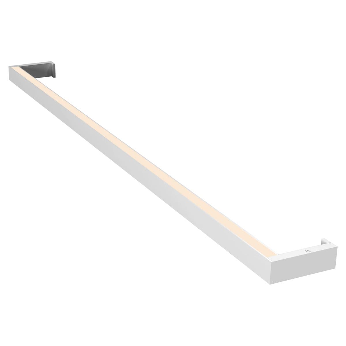 SONNEMAN Lighting | Thin-Line LED Wall Bar — Satin White, 3 Feet, One-Sided