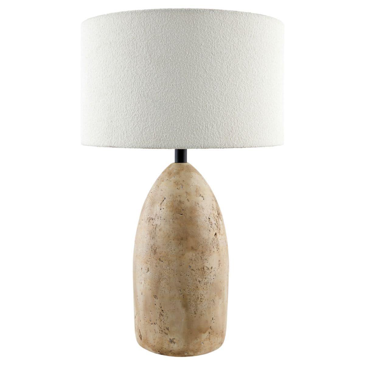Surya | Egito Accent Table Lamp — Horn Finish Brown