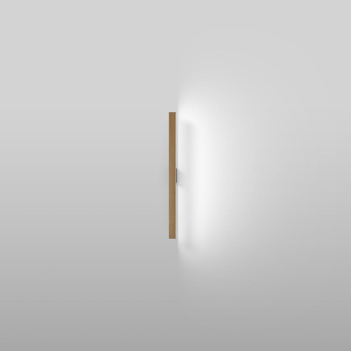 Stickbulb | Ray LED Wall Sconce — Ebonized Oak, Matte Black, 3 ft, Directional