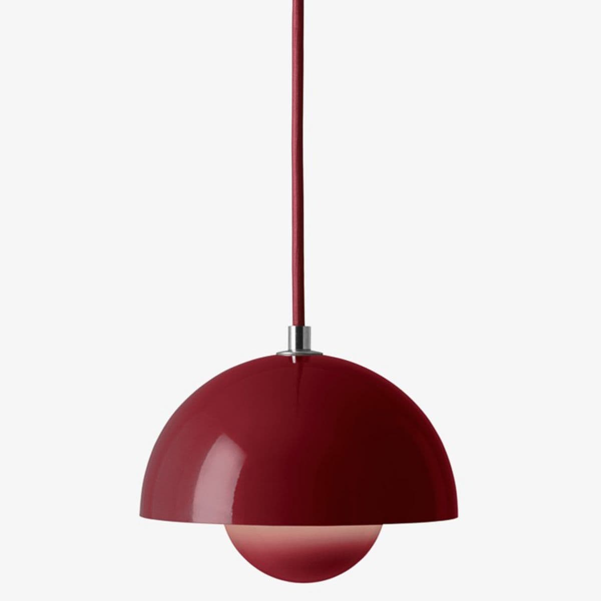 &Tradition | Flowerpot VP10 Mini Pendant — Vermilion Red