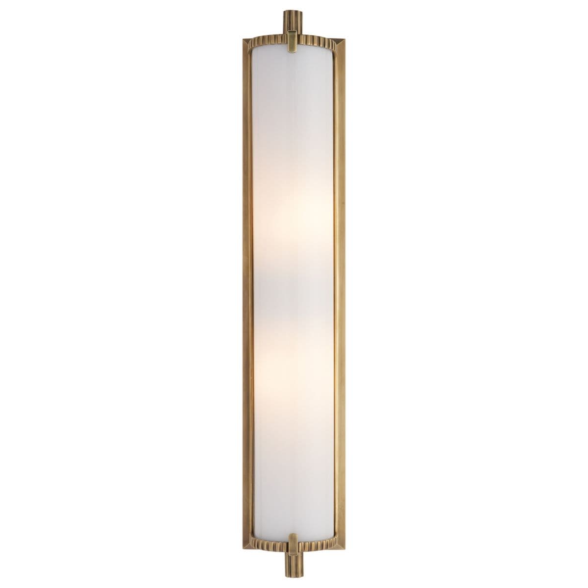 Visual Comfort Signature | Calliope Bath Bar — Hand-Rubbed Antique Brass, 20.5 Inch