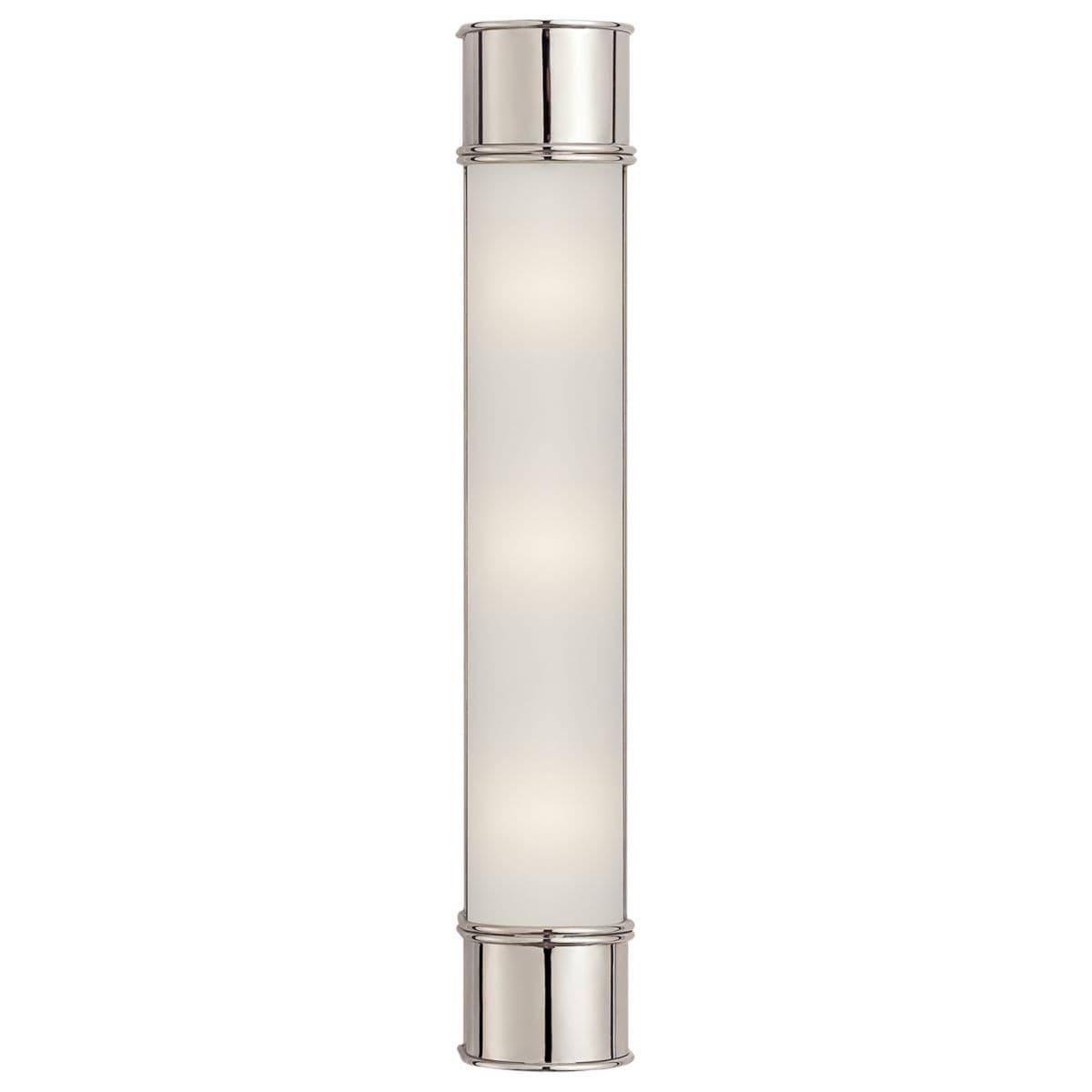 Visual Comfort Signature | Oxford Bath Sconce — Polished Nickel, 24