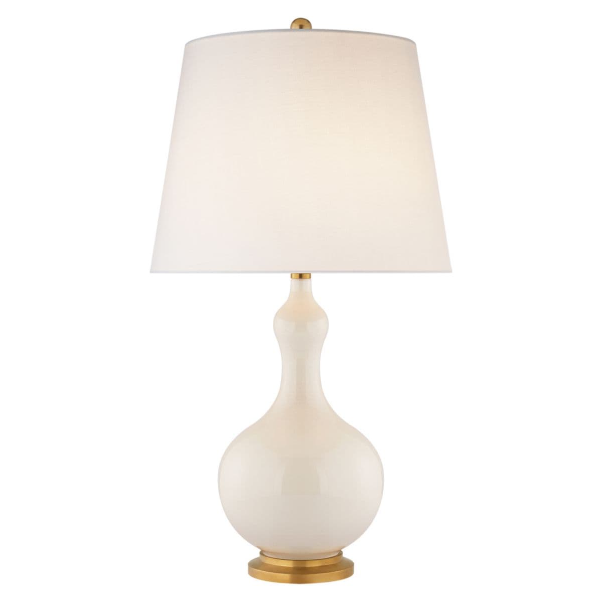 Visual Comfort Signature | Addison Table Lamp — Linen, Ivory, Medium