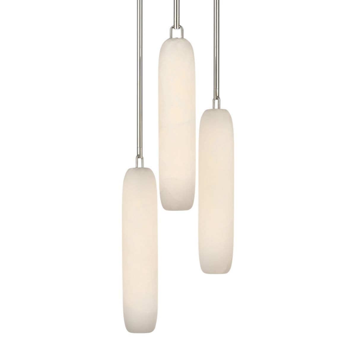 Visual Comfort Signature | Formosa Multi Light LED Pendant — Polished Nickel, 3
