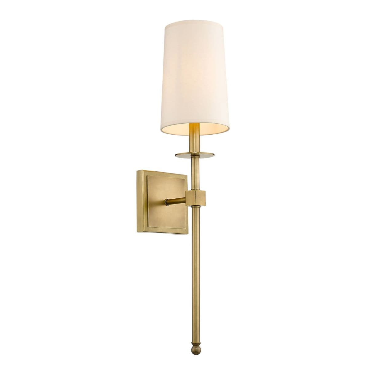 Alder & Ore | Torres Wall Sconce — Rubbed Brass with Parchment Paper