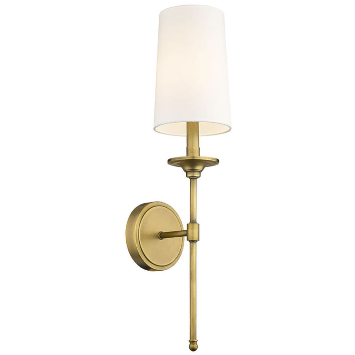 Alder & Ore | Jones Wall Sconce — Rubbed Brass, Medium
