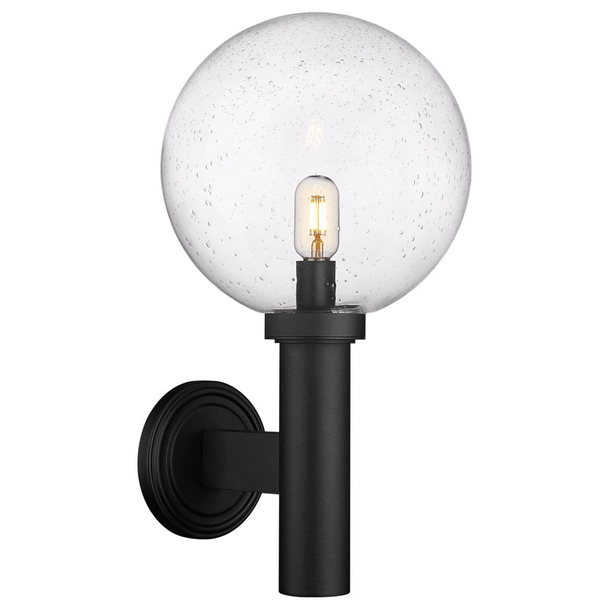 Alder & Ore | Josie Outdoor Wall Sconce — Clear Seedy, Small