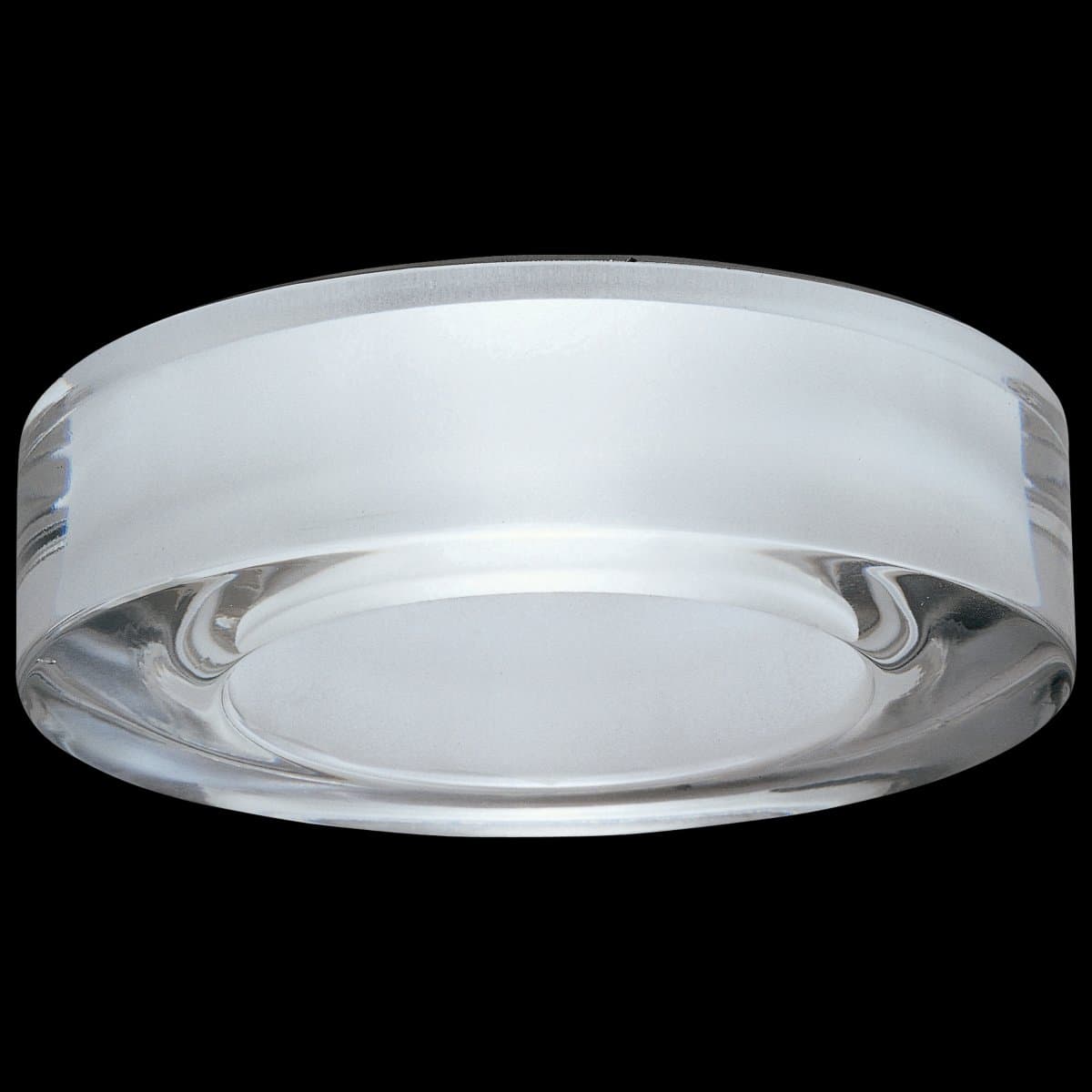 Fabbian | Lei - Line Voltage Recessed Lighting Kit — Lead Crystal, LED, Non IC Remodel