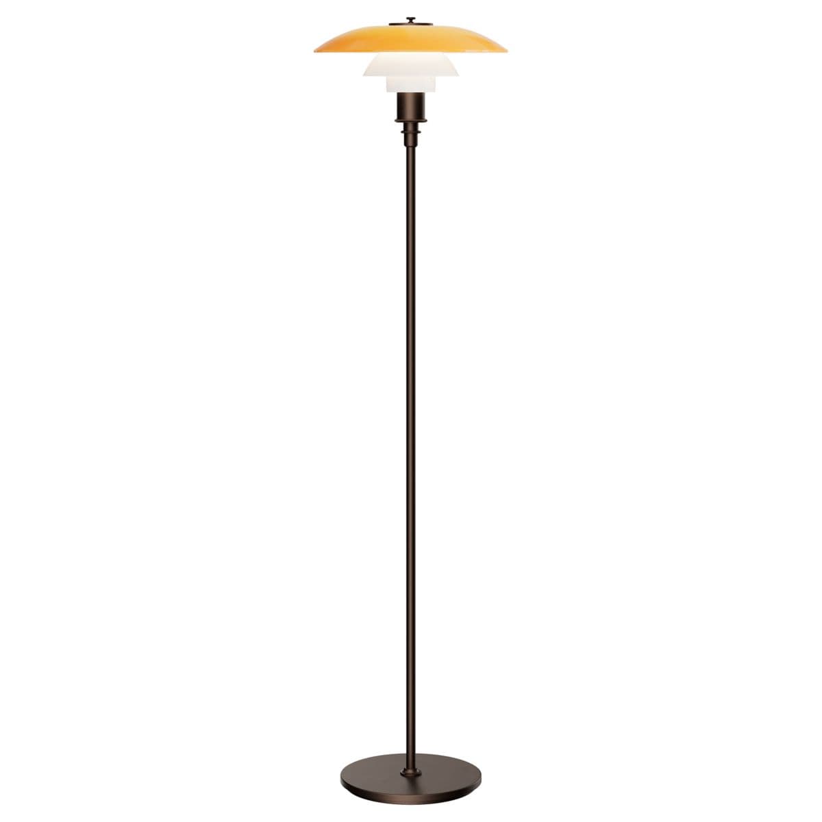 Louis Poulsen | PH 3 1/2 - 2 1/2 Floor Lamp — Amber