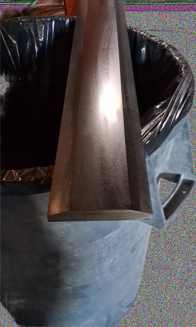 5x36in Black Absolute Honed Double Hollywood Stone Saddles
