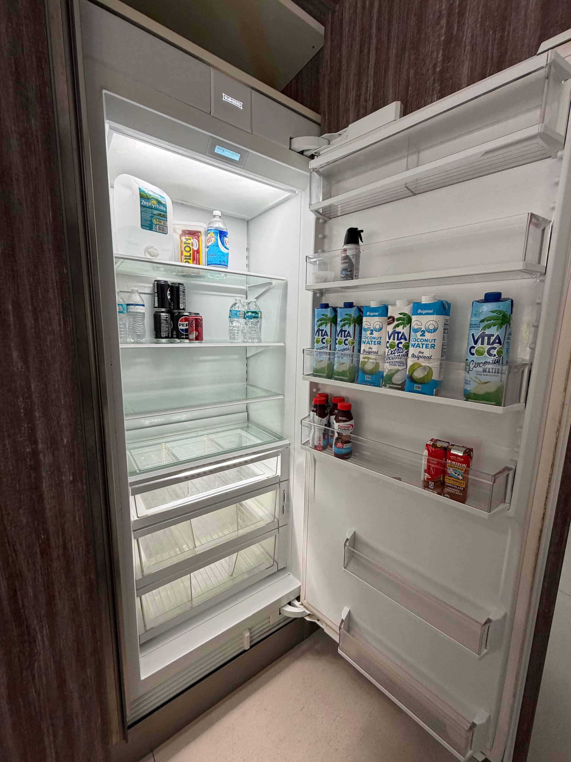 Sub-Zero 30-inch fully integrated all-refrigerator and freezer, panel ready, 17.3 and 15 cu ft