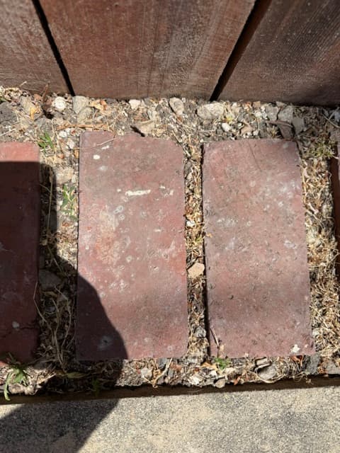 About 100 red bricks for sale