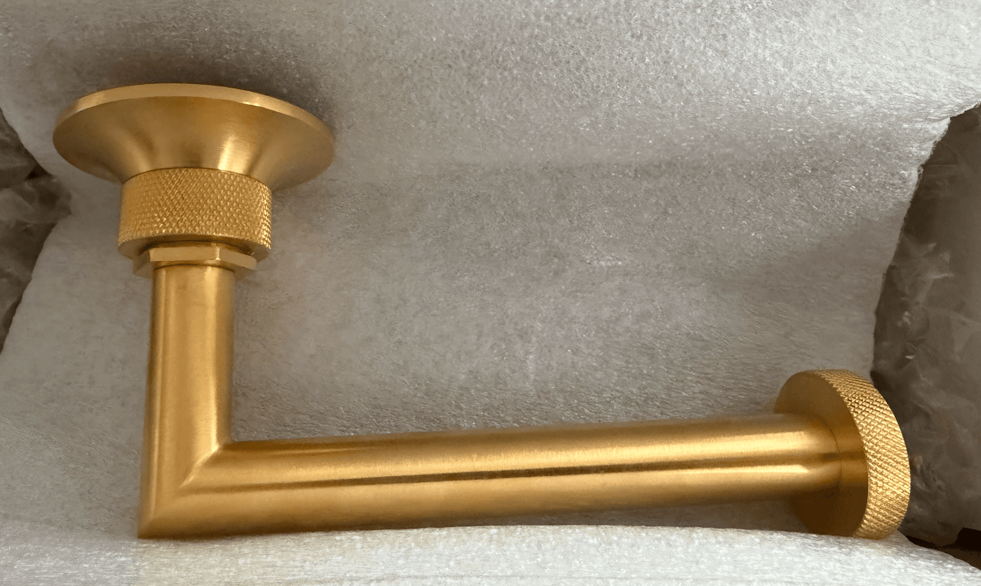 Rohl Graceline Wall Mounted Toilet Paper Holder in Satin Gold
