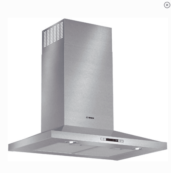 Bosch Wall Mounted Cooker Hood HCP30651UC, 30-inch stainless steel range hood