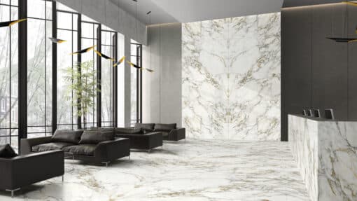 Porcelain4Top, Arabescato Oro, 12mm, Polished, Face B - alternate view