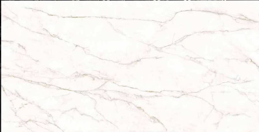 Porcelain4Top Calacatta Crema matte porcelain slab, 63" x 127" x 12mm