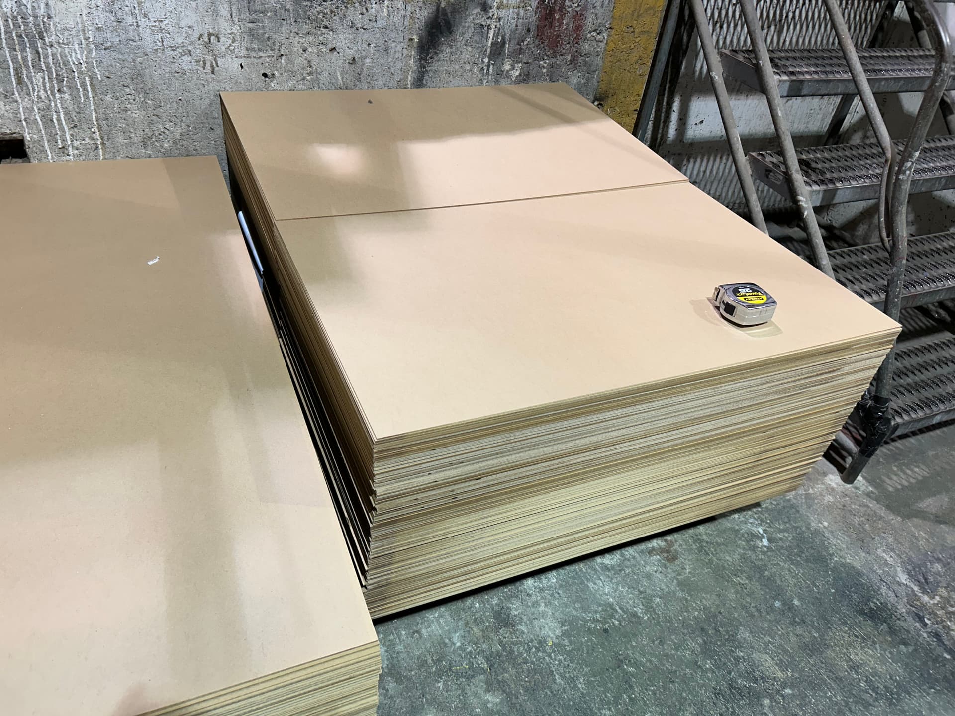 New MDF panels, 1/8" thick, clean edges, lot of 10