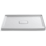 Kohler Archer 48" x 36" single threshold center drain shower base, new in box