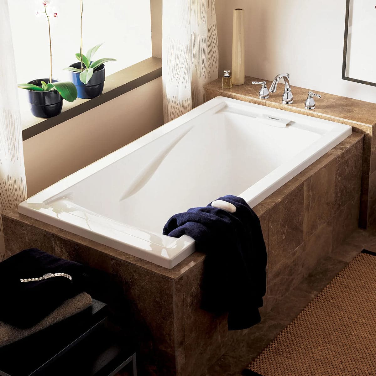 Evolution® 60 x 32-Inch Deep Soak® Drop-In Bathtub