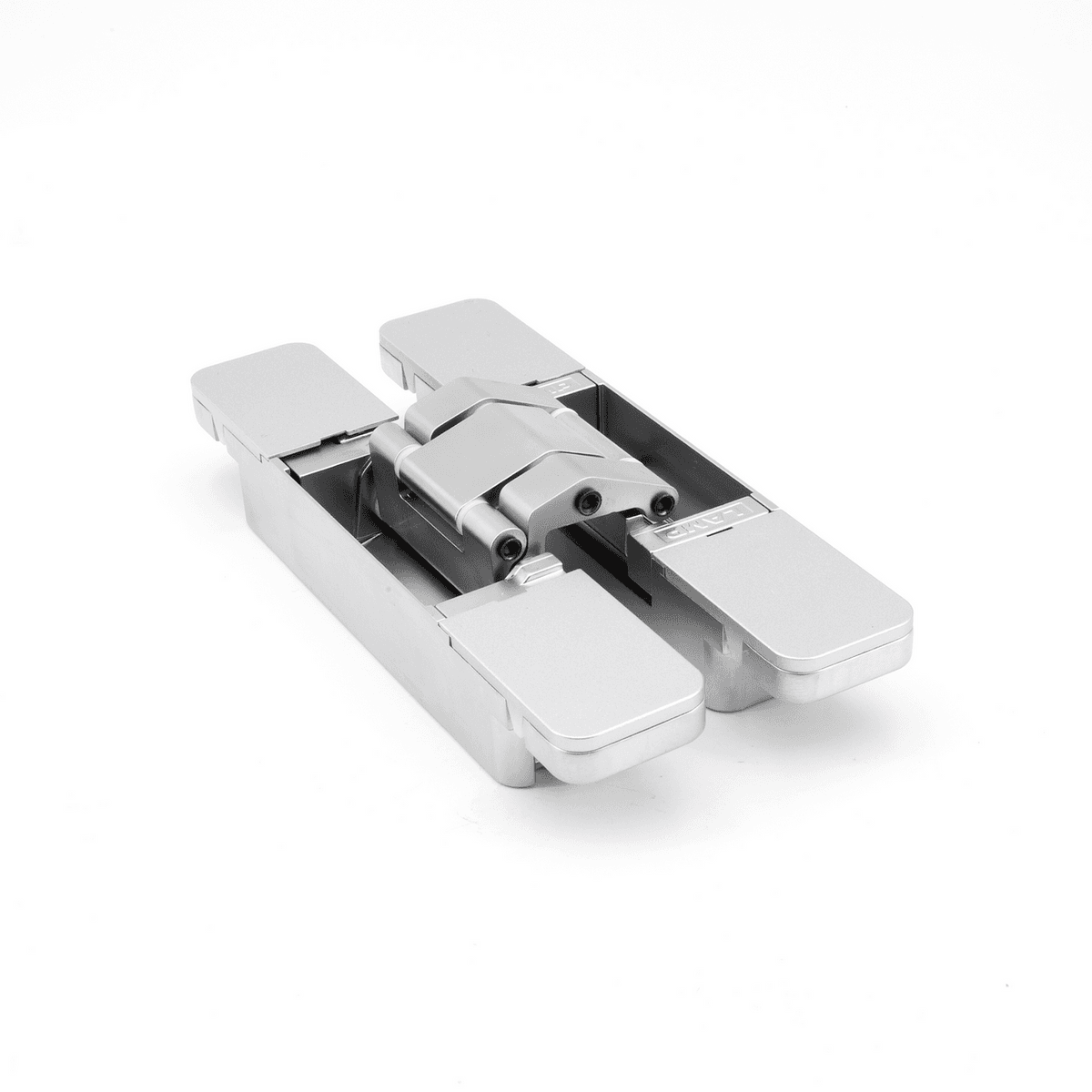 Sugatsune Concealed Hinges HES3D-E160DC: 160mm 3-Way Adjustable - Dull Chrome