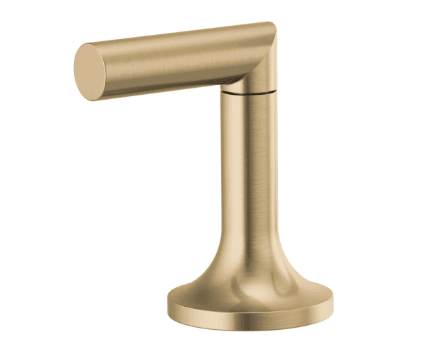 Brizo Widespread Lavatory High Lever Handle in Luxe Gold