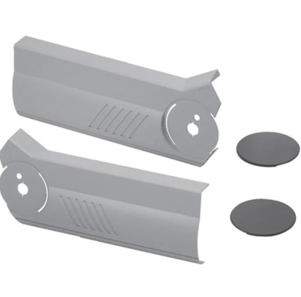Blum Aventos Hf Gray Cover Plate & Cap Set 20F8000.Na – Left and Right