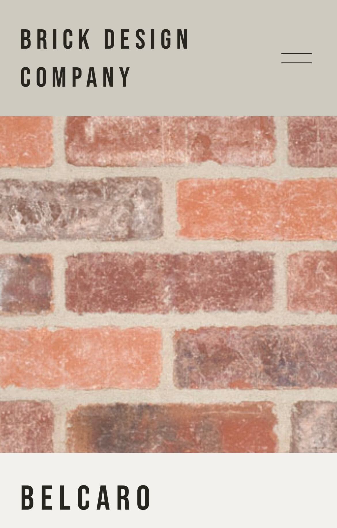 Summit Brick Company Belcaro Thin Brick Flats & Corners