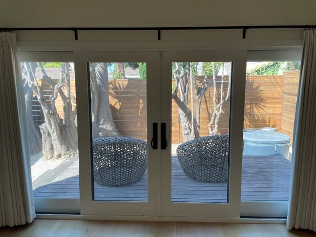 Premium Weathershield 4 Panel Slider with two operable doors and Screens included