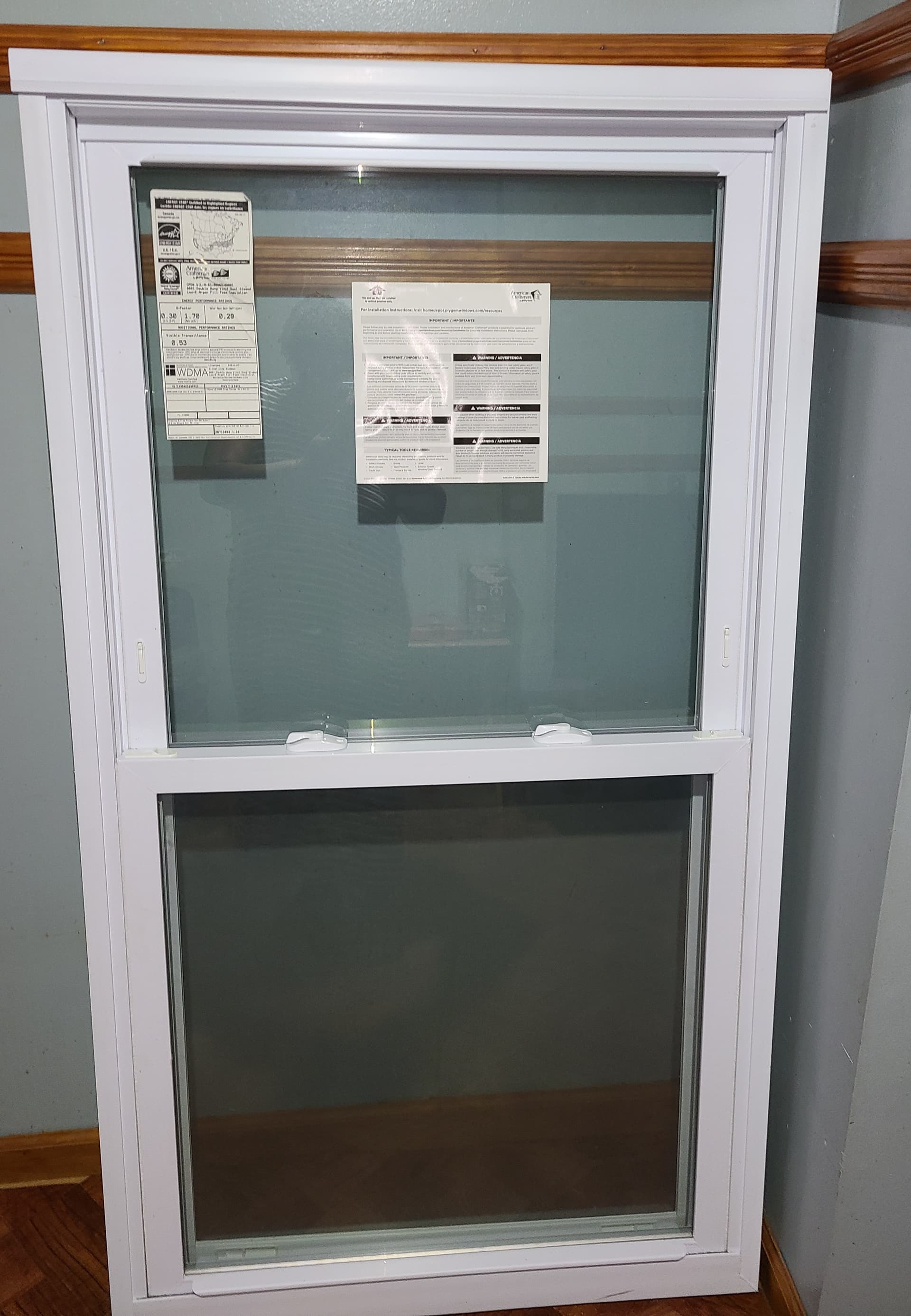 American Craftsman window