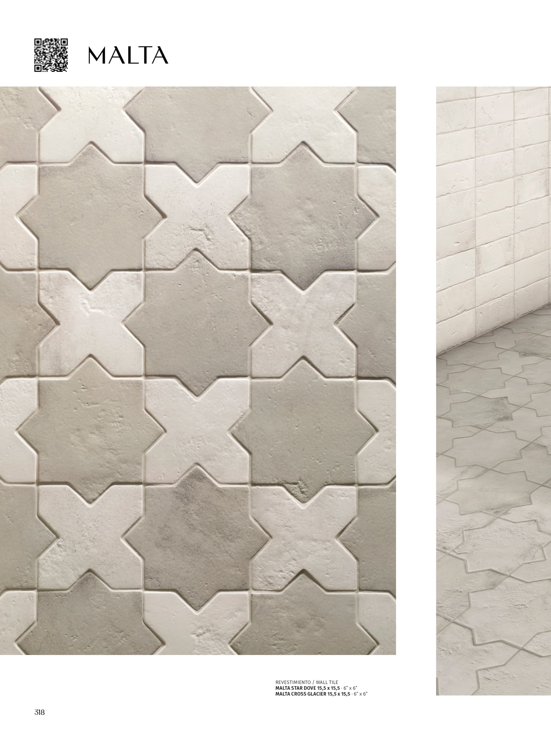 Natucer Malta Cotto Cross Porcelain Tile – 12 New Boxes / 192 Tiles