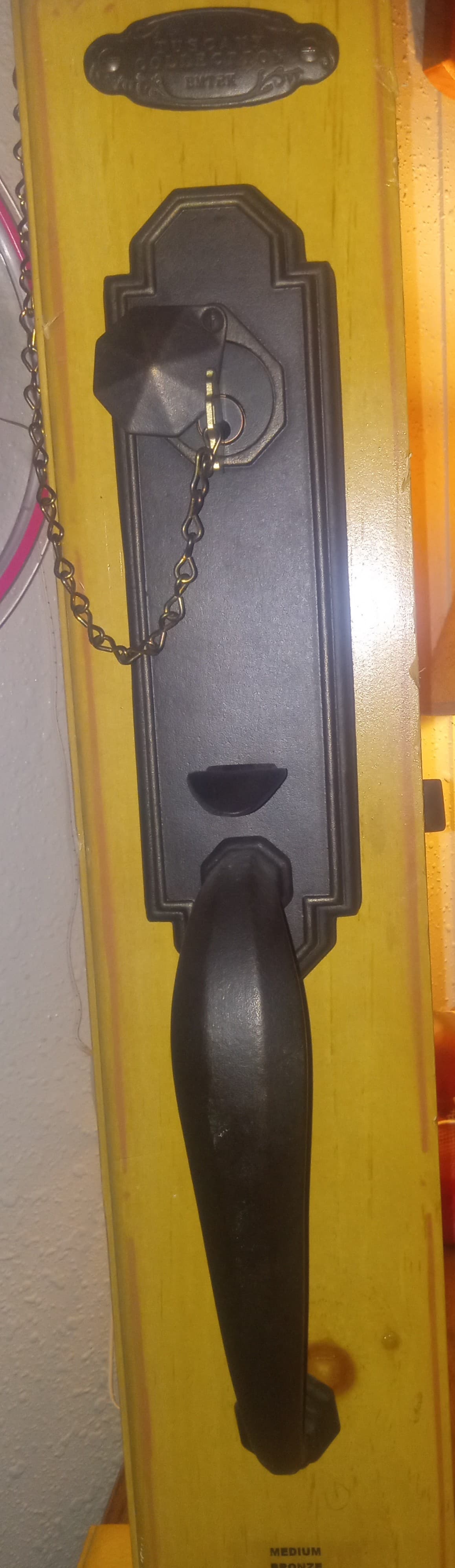 Emtek Octagon Tubular Entry Set.
