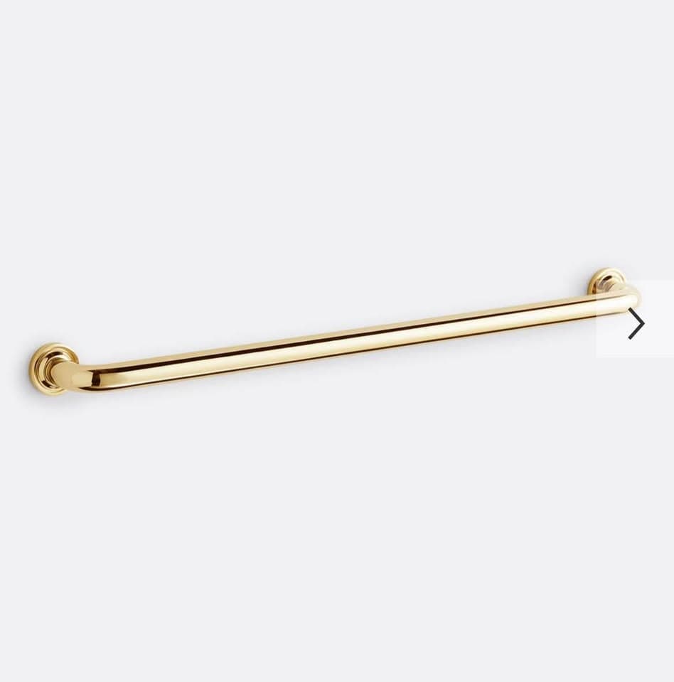 NEW Rejuvenation Ansel Appliance Pull Unlacquered Brass 12”
