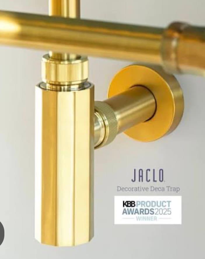 Jaclo decorative deco trap brass